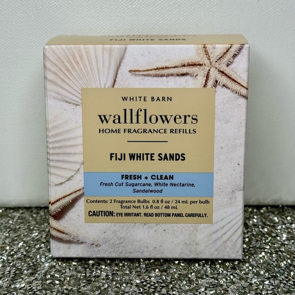 Bath & Body Works Wallflowers Fiji White Sands 2 Pack Refills Nwt - Picture 2 of 4